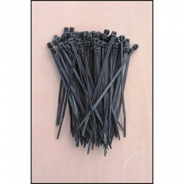 Black Cable Ties for Falconry - Package of 100 - Many Uses in Falconry