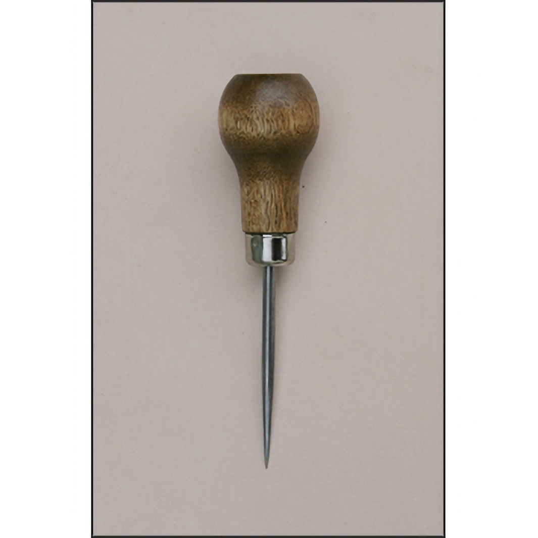 Western Sporting Falconry -: Scratch Awl - With Hard Wood Handle -  Essential Tool, Excellent for Piercing Holes